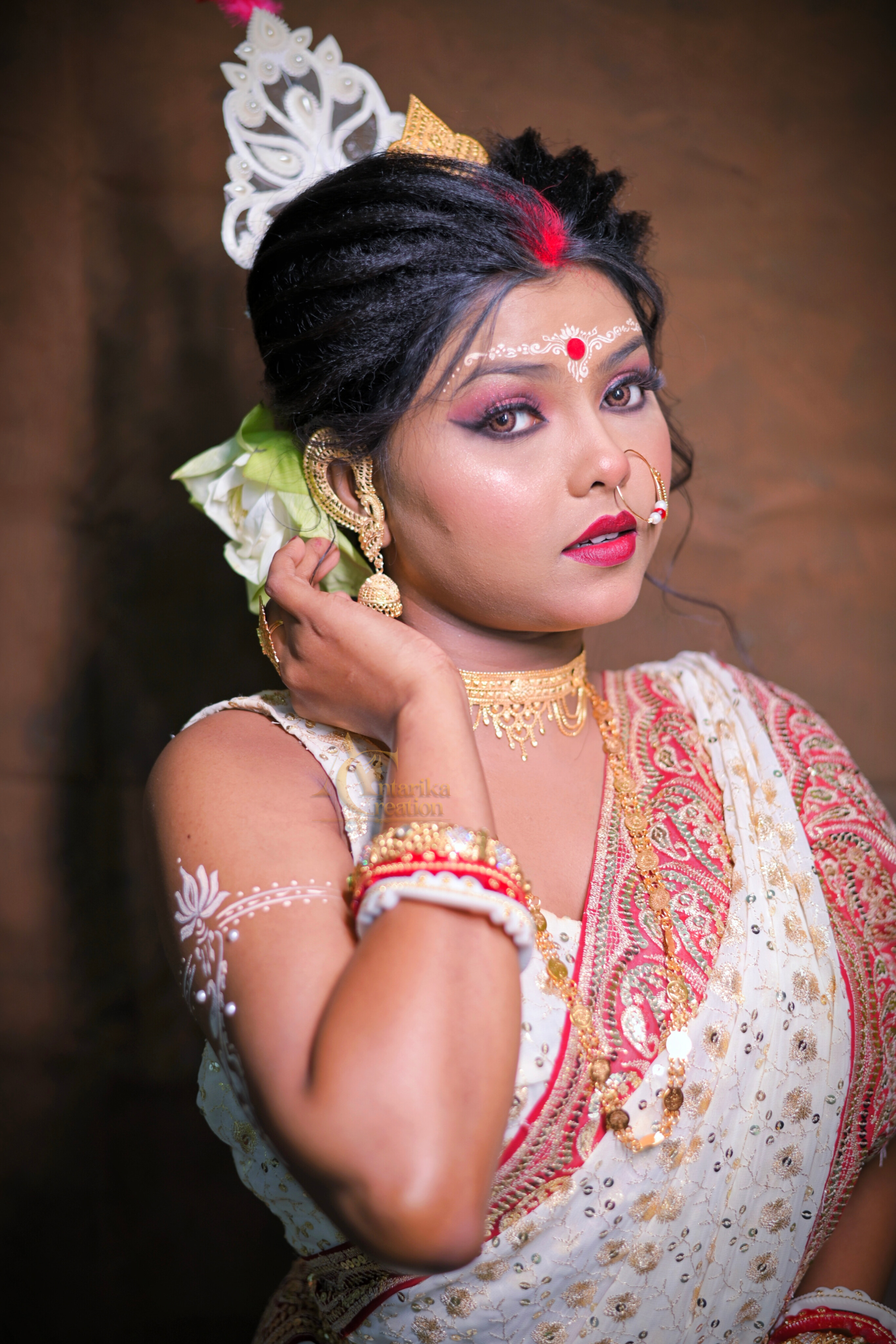 Traditional Makeup Detail